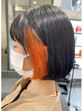 パムス(pams) 【pams】イヤリングカラー×オレンジ