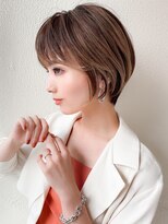 ラルユー 金山(LallYou)&nbsp;大人かわいい/ショートボブ/小顔ショート/艶カラー/20代30代40代