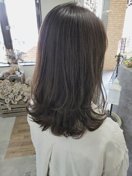 ニコ(nico...) たっぷりレイヤースタイル+イエローマットブルー☆