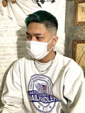 ジ オブスキュア(THE OBSCURE) 緑頭