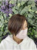 【インナーカラー】インナーカラーショートボブ