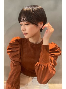 ヘアーラウンジ エゴ(Hair Lounge EGO) フレンチショートでイメチェン　酸性ストレート　武蔵新城　槙本