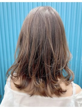 ニスル 町田店(NISURU) 似合わせカット/大人ガーリー/ダークアッシュ/着物/町田/町田駅