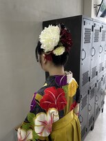 フェリア 松山(Feria) 【Feria松山】華やかお団子×卒業式ヘア‐相原愛梨‐