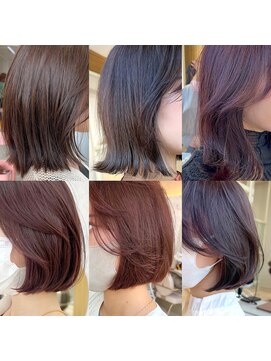 アフロートリノ(AFLOAT Leino) 小顔ヘルシーレイヤースタイル透明感カラー【修】20代30代40代