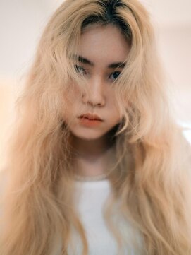 ベンジー 蔵前ii店(benji) ハイトーン ラフウェーブロング 2