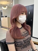 アリープパロット(ALEAP parrot)&nbsp;韓国レイヤー×シアーピンク 【ALEAP parrot/多賀】