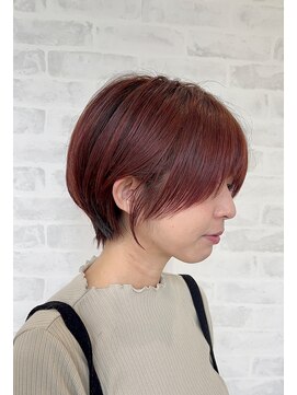 美容室ジャスミン 【ヒロシ】マッシュレイヤー×ピンクブラウン20代30代40代