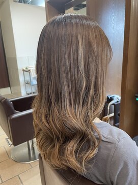 ネオリーブクレア 綱島店(Neolive Krea) 髪質改善カラー サラ艶 グレージュ 大人かわいい 綱島