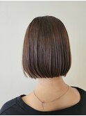耳かけショートボブ 絶壁解消ヘア クビレショート