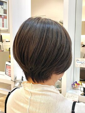 ステラ 嵯峨店(stella) 【stella嵯峨】ショートカット☆グレージュヘア/40代50代