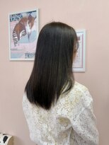 ラクーン バイ 朝日理容室(RacCoON by 朝日理容室) ワンカラーオリーブブラウン