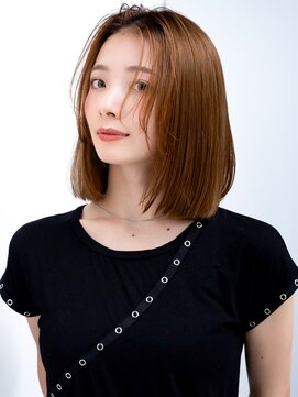 レノラ 本町(LENORA) 20代30代大人かわいいナチュラル暗髪エアーストレートヘア