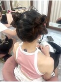 ガーリースタイル/心斎橋/ヘアメ/セットサロン