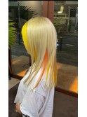 オレンジ×イエロー