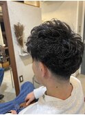 ニュアンスパーマ×メンズカット