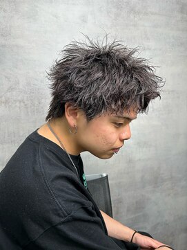 ネクスト 静岡店(NEXT) MEN'S HAIR/ダークアッシュ/ニュアンスパーマ/韓国マッシュ