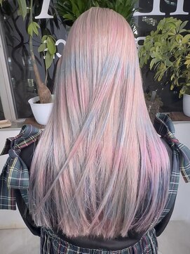 イエナ 渋谷(IENA) バブルカラー　デザインカラー　ハイトーンカラー