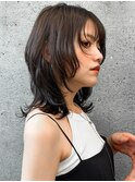 ◯ミニボブ鎖骨ミディアムボブかきあげボブウルフボブパーマ小顔