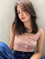 ロゼ 新大宮(ROSE)&nbsp;【ROSE】レイヤーカット＿アッシュカラー＿くすみベージュ