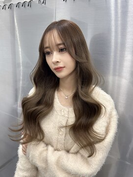 ロムーク 表参道(LOMKH) マロンベージュ×レイヤーカット