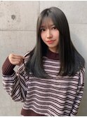 内巻き☆ナチュラルセミロング