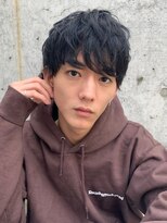 メンズヘアトーキョー(MEN'S HAIR TOKYO)&nbsp;七三ツーブロック/サイドグラデーション/黒髪