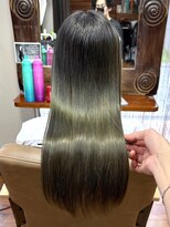 ハーシーバイアポロ 相模大野(HERSHE by apollo) 髪質改善縮毛矯正,レイヤー,縮毛矯正,白髪ぼかしハイライト.白髪