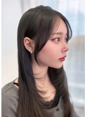 【RINA】伸ばしかけも可愛く！サイドバング、顔周りカット