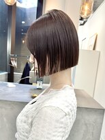 ミィ 表参道(mee.) 似合わせカット ボブヘア 縮毛矯正 ミニボブ 切りっぱなしボブ