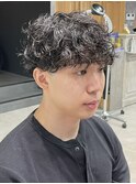 スペインカール/スパイキーショート/ブルーブラック/津田沼