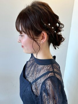 チャオ バイ ミチ(Chao by MICHI) 【ChaoMICHI yu-ka】ヘアセット お呼ばれヘア お団子ヘア 20代