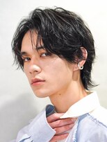 フィフス 原宿(fifth)&nbsp;原宿シャドウパーマ波巻きパーマメンズパーマオールバック30代