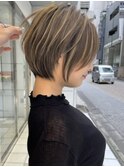 大人美人ショートハイライト[熊本／上通/下通］