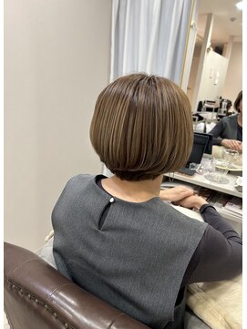 カミノワ(kaminowa) 白髪率30%おすすめヘア/神戸/三宮/脱白髪染め/白髪ぼかし