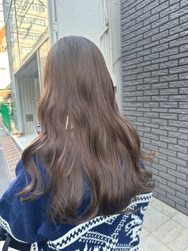 ブリンク(blink) ミルクティーグレージュブリーチありダブルカラー