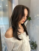 クム(kumu)&nbsp;韓国へア/レイヤー/顔周り/ボブ/透明感カラー