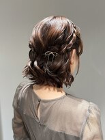 ナンバー アンフィール 渋谷(N° anfeel)&nbsp;ハーフツインヘアセット