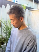 アデ オモテサンドウ(ade omotesando) ハイトーンで作る爽やかメンズショートスパイキー