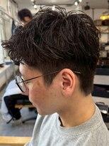 フゥ 宇都宮(FeU) 宇都宮メンズカットメンズパーマツイストパーマ波巻きパーマ眉毛