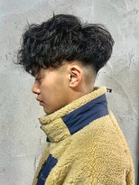 ニアウ 高崎店(Niau)&nbsp;MEN’S HAIR/波巻きツイストスパイラル/リバースセンターパート