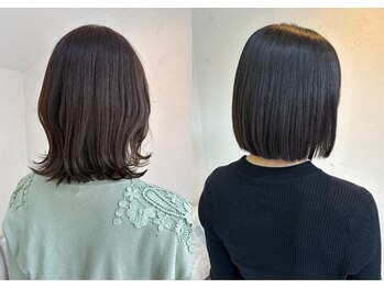 アコレ ミリュー 南草津店(ACCOLE milieu)の写真/【南草津】骨格/クセ/髪質を生かした、あなただけの《似合わせスタイル》を実現♪自宅での再現性も◎