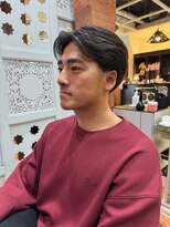 メンズサロンバムオム 名古屋栄店(MEN’S SALON BAMM HOMME)&nbsp;大人の余裕を出すナチュラル分けスタイル