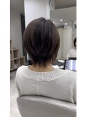 大人ショート/襟足の収まり