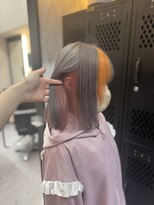 ヴァイス 渋谷店(VAICE)&nbsp;シルバーグレー/オレンジ/ピンク/インナーカラー