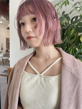 ダーリン 伊勢崎(darling) 顔まわりレイヤー+ボブ