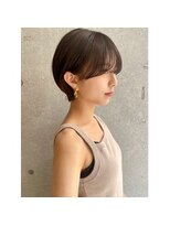 アッシュ 南町田グランベリーパーク店(Ash)&nbsp;ショートレイヤー×アッシュブラウン