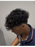 スペインカール　メンズパーマ