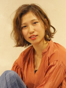 プランタンアヴェダ(printemps AVEDA) モテ揺れ♪ウェーブボブ