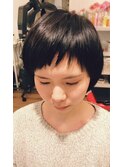 フェイスラインニュアンスオンショート